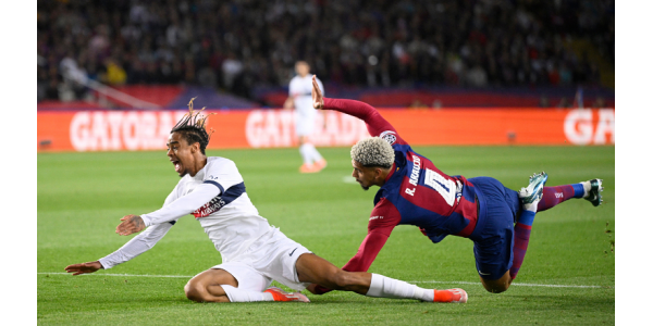 FC Barcelona byla ve druhém zápase poražena Paris Saint-Germain